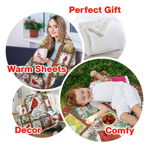 Cardinal Memorial Blanket, Cardinal Bird I Am Always With You 1_4d195c45-2777-42d0-af03-aa2c459280c3.jpg