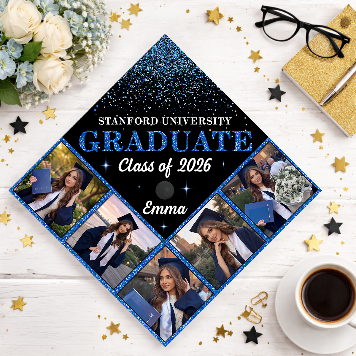 Glitter Graduation Cap Topper - Decorations For Grad Cap 1_5431b592-e223-4836-aa34-ea7d2bd32e5c.png