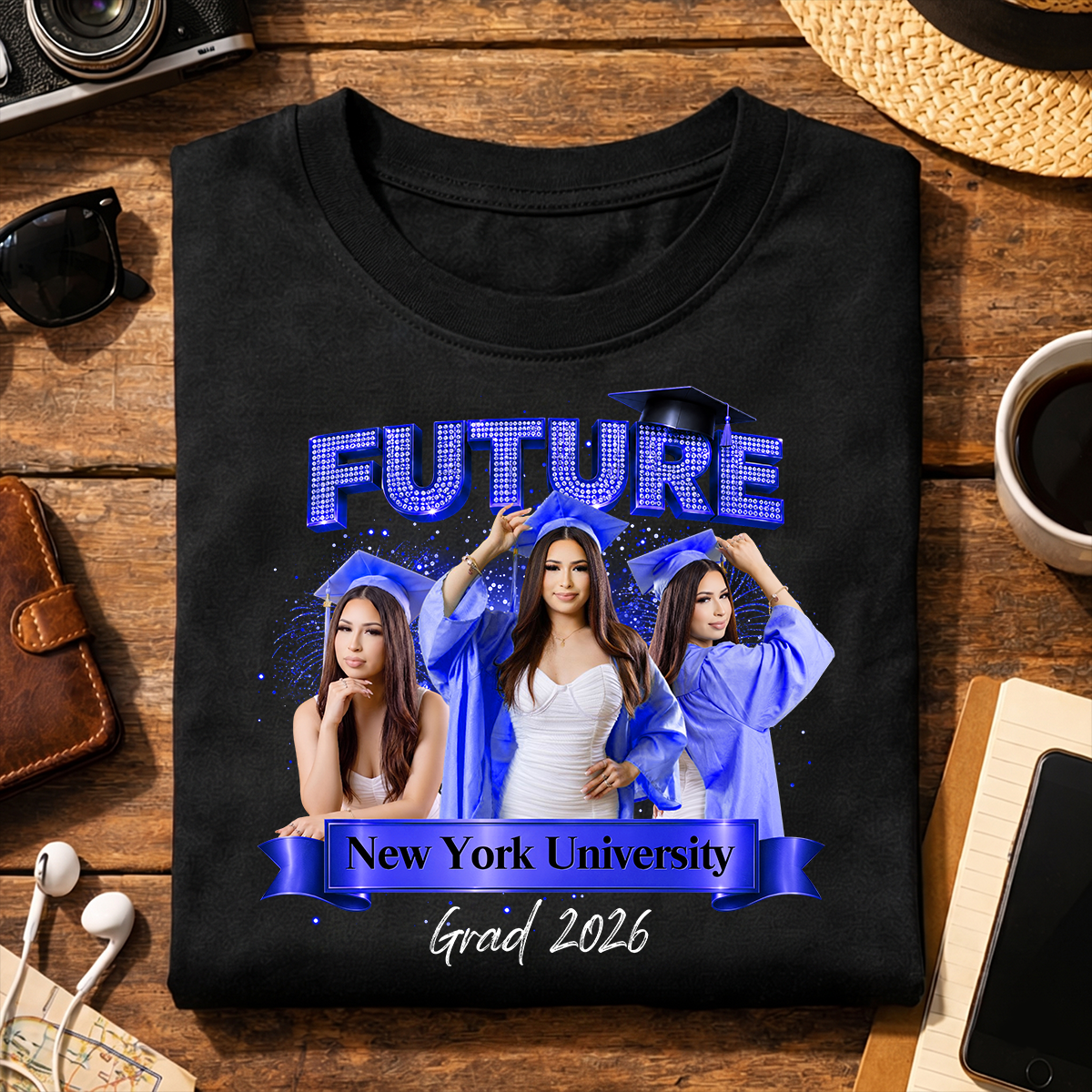 Congrats Future 2026 Personalized Graduation T-shirt