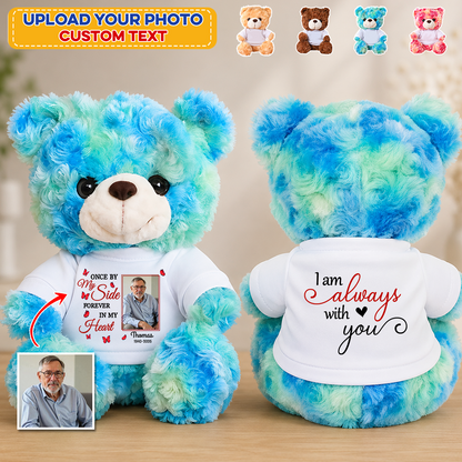 Once by my side forever in my heart Memorial Sympathy Remembrance - Personalized Teddy Bear 1_552a0422-eb99-4e0d-b0af-98c4a47833ef.png