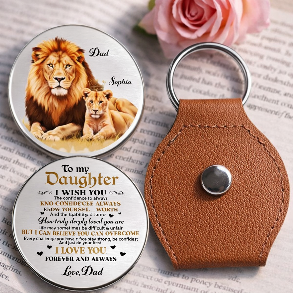 I Wish You The Confidence - Personalized Pocket Hug - Gift For Son, Daughter From Parents