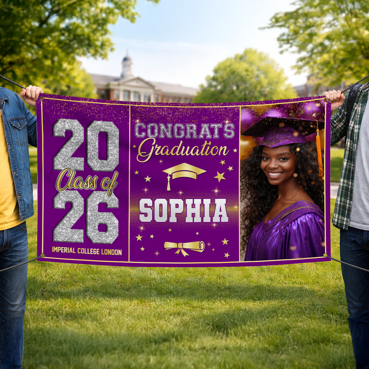 Diamond Graduation Banner - Class of 2026 Banner 1_56eae5c6-2aa5-4523-ae99-100b5d9230ee.png