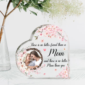 There Is No Better Mom Than You Custom Photo - Personalized Acrylic Plaque - Gift For Mother