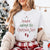 Bumpin Around the Christmas Tree Shirt, Christmas Pregnancy Reveal Sweatshirt, Xmas Maternity Shirt, Holiday Pregnancy Announcement Crewneck