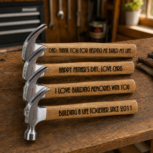 Personalized Engraved Hammer, Husband, Grandpa, New Home Gift, Father's Day Gift