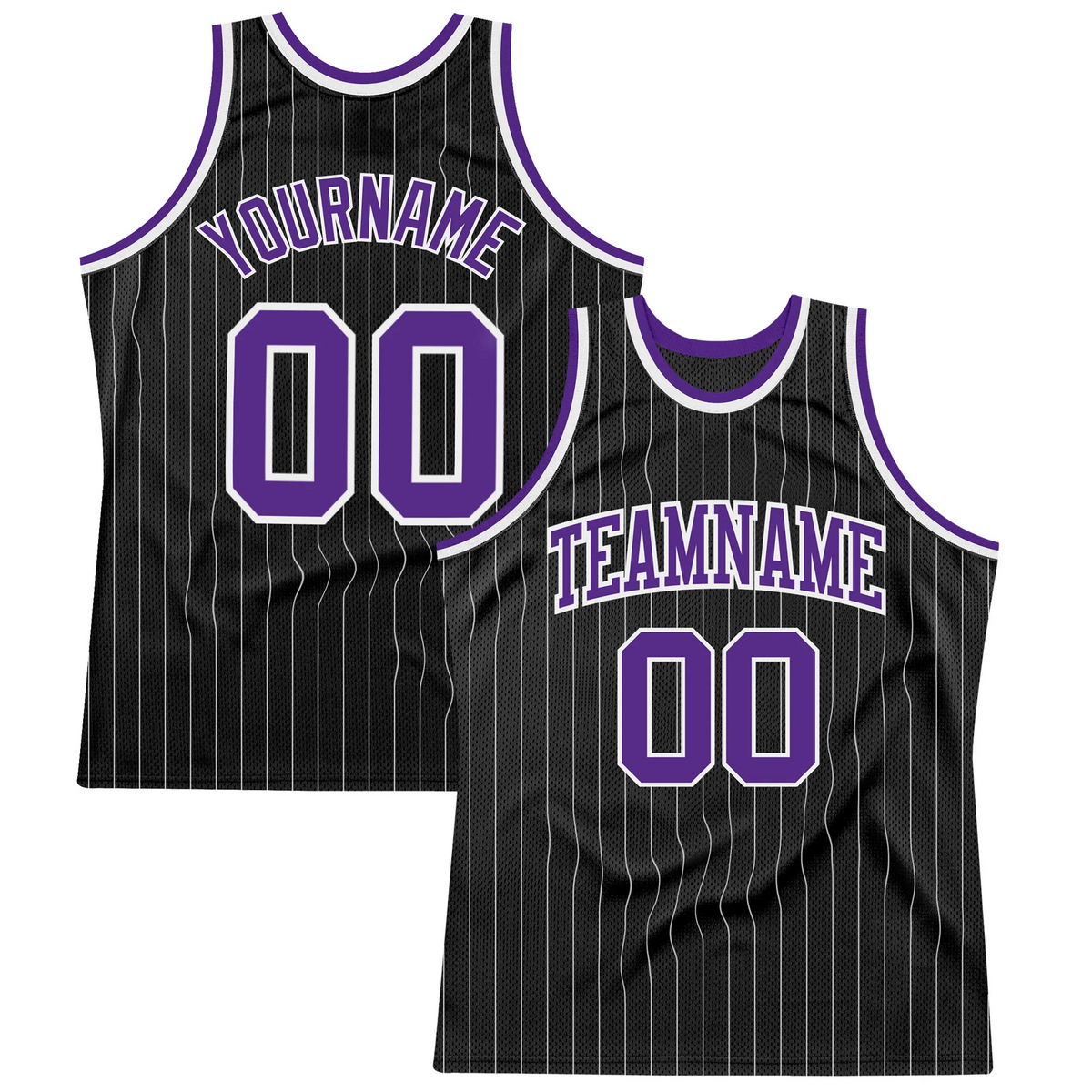 Custom Black White Pinstripe Purple-White Authentic Basketball Jersey 1_62258500-821c-4951-a5d1-2565af1e74f6.png