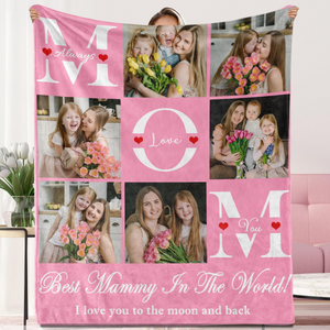 Always Love You Mom - Personalized Blanket - Gift For Mom, Mother's Day Gift