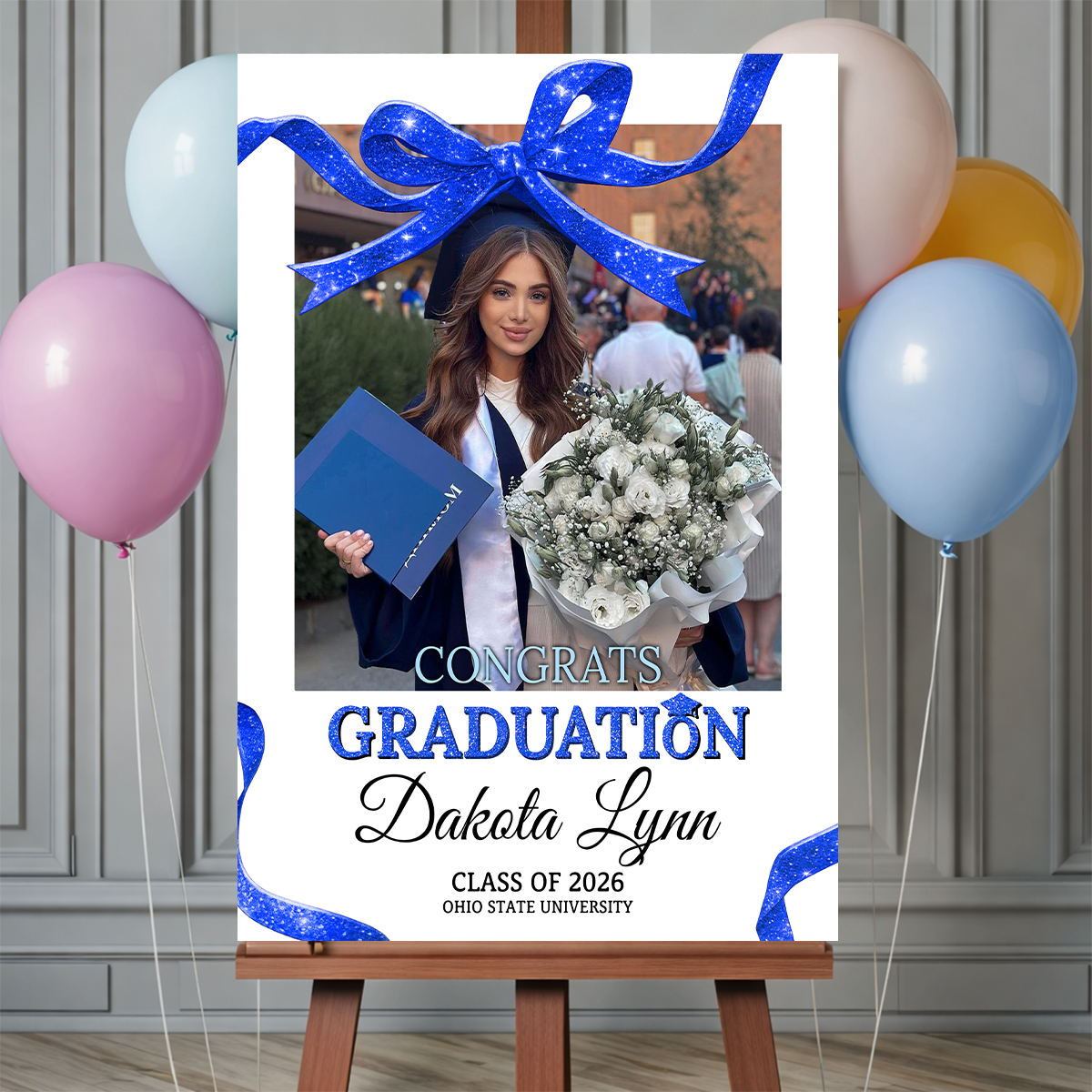 Class Of 2026 Graduation - Personalized Welcome Sign 1_6385cbb6-4b26-43f7-8d3f-c57ba2e1b39f.png