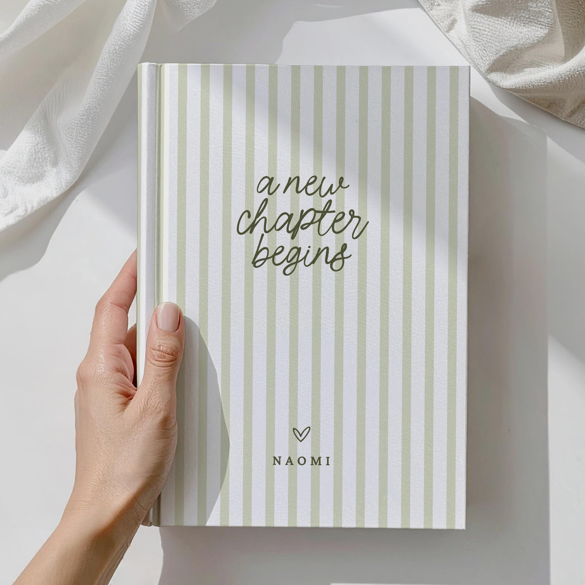 A New Chapter Begins Journal, Personalized Class of 2026 Graduation Gift, Gift For Daughter