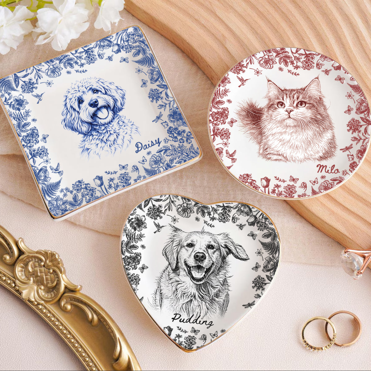 Custom Pet Chinoiserie Toile De Jouy Style - Personalized Jewelry Dish 1_7085d92a-f327-404a-8064-5e41a4bfc22a.jpg