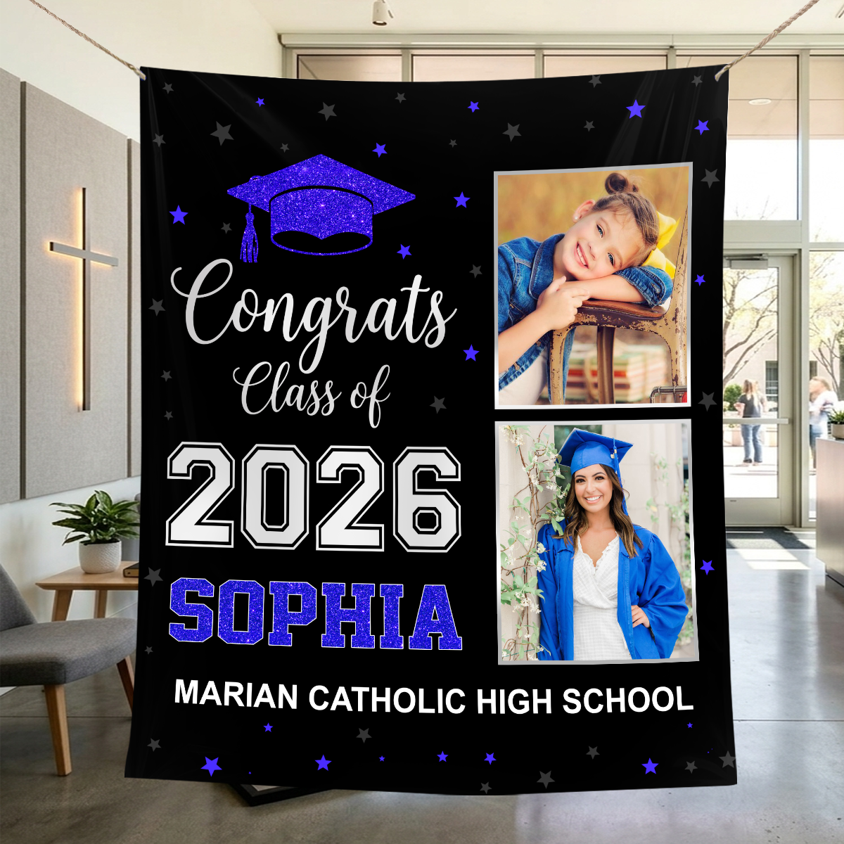 Photo And Glitter Name Personalized Graduation Backdrop 1_732ae360-7aaf-409a-87c1-4e437d75cef9.png
