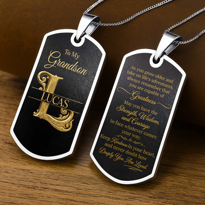 As You Grow Older - Personalized Keychain For Children Son Grandson Nephew