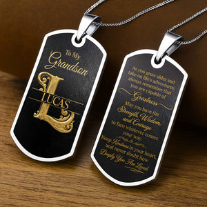 As You Grow Older - Personalized Keychain For Children Son Grandson Nephew