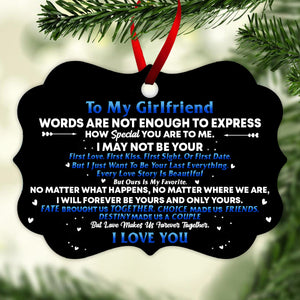 Words Are Not Enough To Express How Special You Are To Me - Personalized Ornament - Gift For Girlfriend