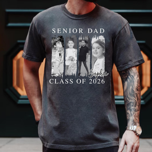 Custom Photo Senior Dad Shirt, Class of 2026 Shirt, Class of 2026 Family Shirts, Senior Dad Graduation Shirt, Senior Dad Gift