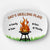 BBQ Grilling Personalized Plate, Daddy's Platter for Custom Father's Day Gift for Him Birthday, Grandpa Papa Step Bonus