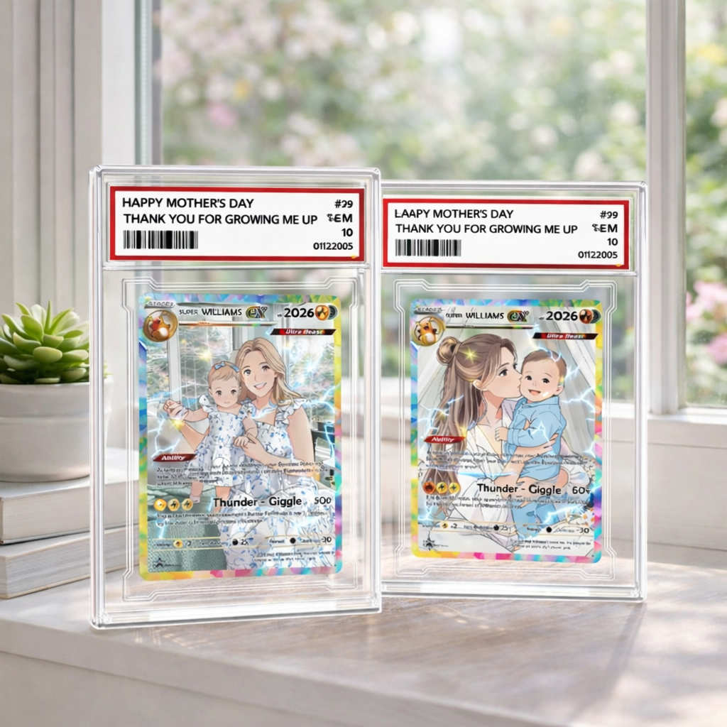 Personalized Mother's Day PKM Acrylic Block, Custom PKM Photo Acrylic Block, Mother s Day Gift, Gifts for Mom
