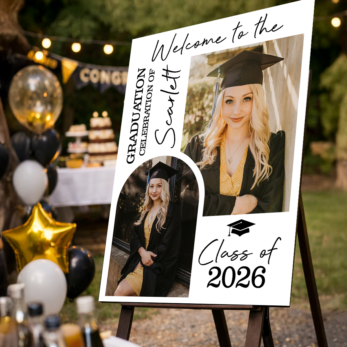 Graduation Nurse Welcome Sign Custom Photo Party Sign 1_833f3845-01ea-4b85-8695-b2a0d0a927e2.png?v=1773042947