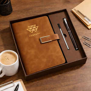 Custom Leather Journal for Business, Business Gifts, Corporate Gifts for Clients, Corporate Gifts with Logo, Personalized Notebook