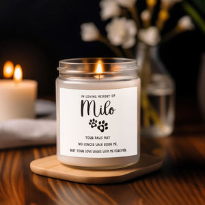 Your Love Walks With Me Forever - Scented Candle