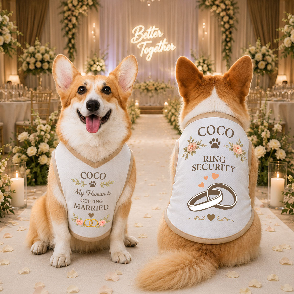 My Human Is Getting Married - Personalized Pet Suit