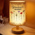 Grandma's Garden Birth Flower - Personalized Fabric Lamp - Gift For Grandma, Mother
