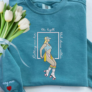 Personalized embroidered custom girlfriend photo shirt