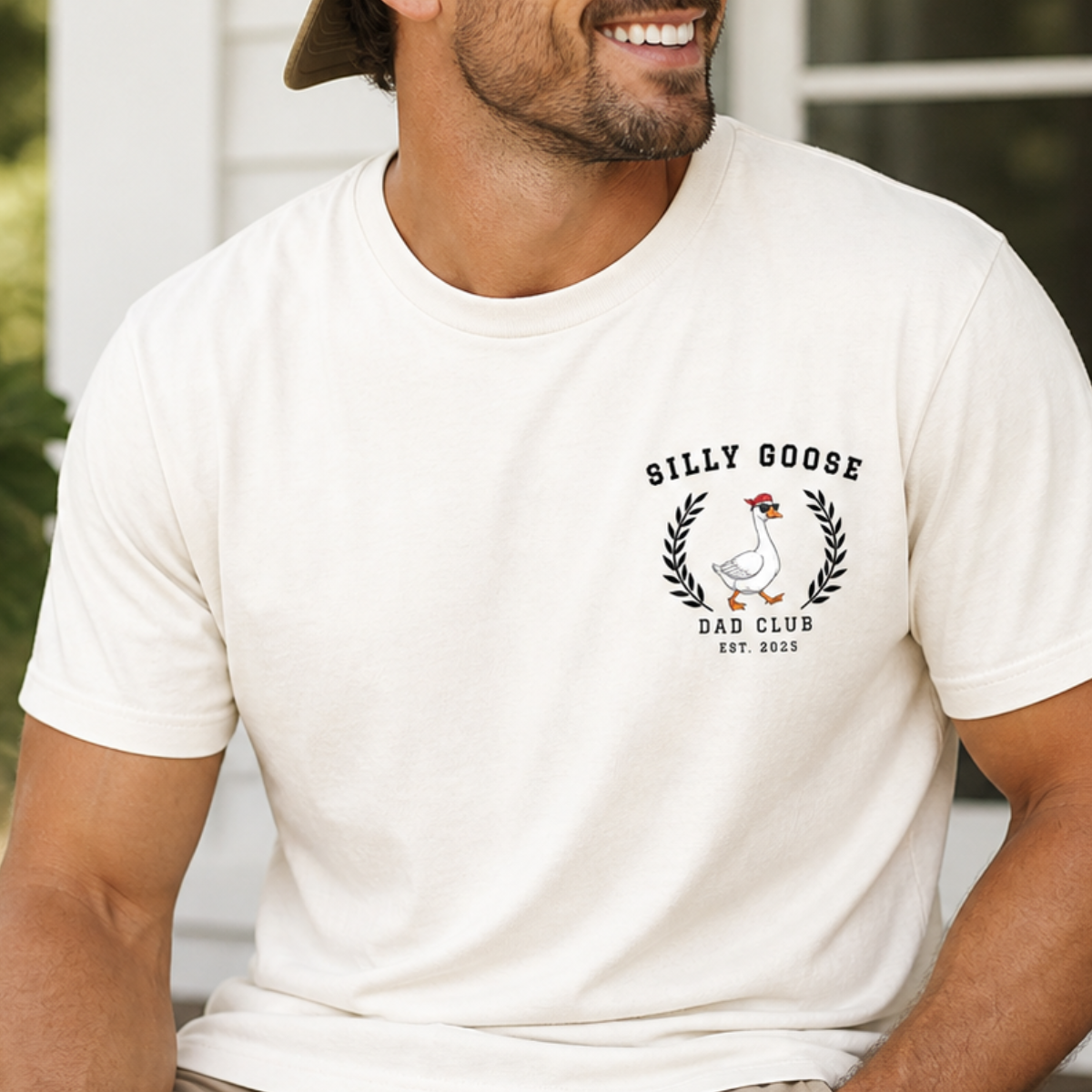 Funny Dad Goose Shirt, New Dad Gift, Goose Dad Tee, Baby Announcement Shirt, Fatherhood Gift For Dad, Matching Family Tee