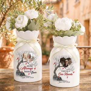 Always With You Personalized Ribbon Tie Flower Vase 1_9d25f48d-bb6c-4c5a-8c40-4ece035accf3.png