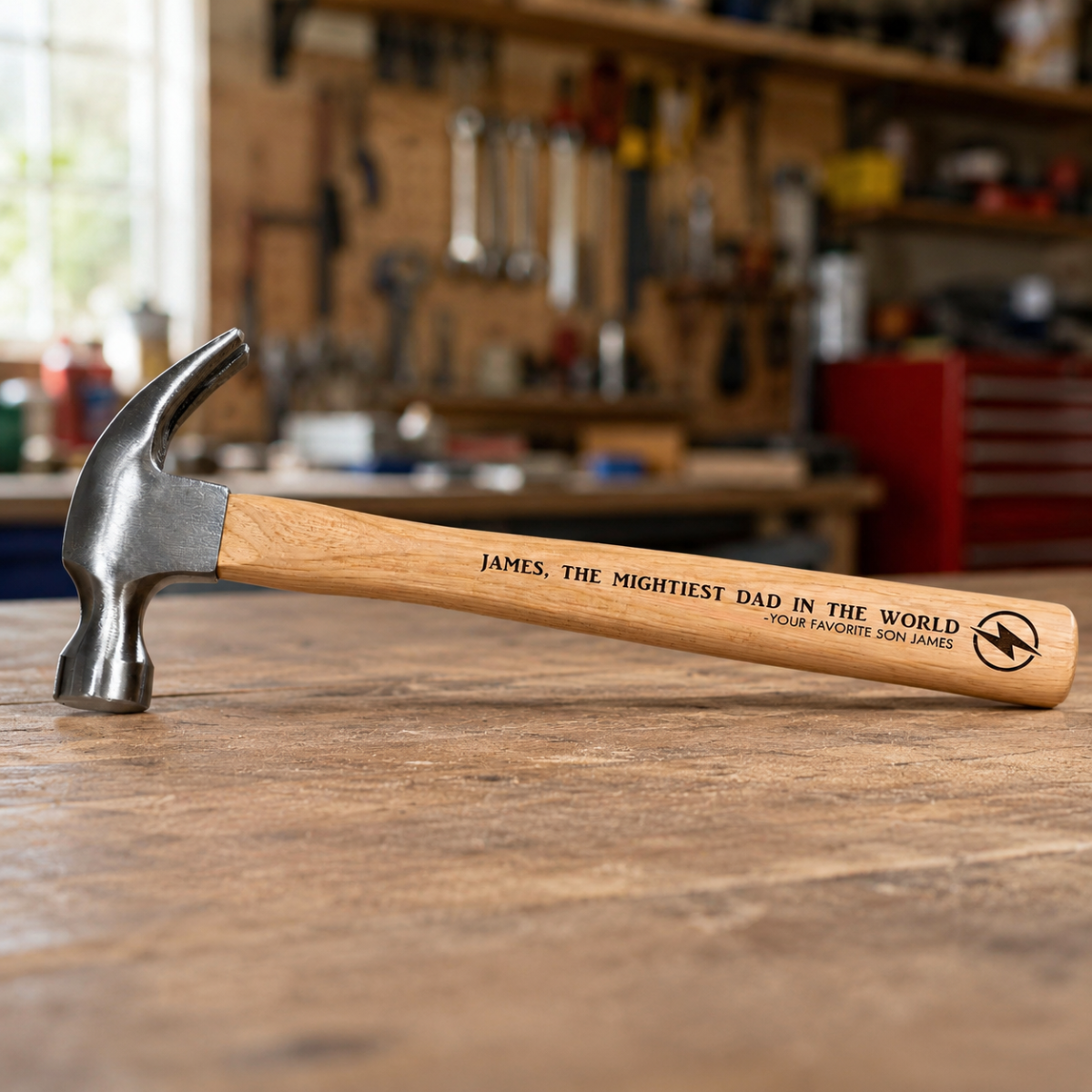 Personalized Hammer, Dad Gifts, Engraved Hammer, Daddy Gift, Best Dad Ever, 1 Dad, Papa Gift, Grandpa Gift, Anniversary Gifts for Him