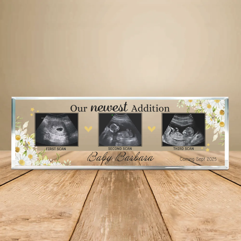 Our Newest Addition - Personalized Name Plate - Gift For New Mom Dad, Mother's Day Gift