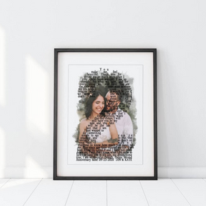 2 year anniversary gift for him, Personalize Second Anniversary Gift for Husband, 2nd Anniversary Gift for Boyfriend, Custom Photo Collage