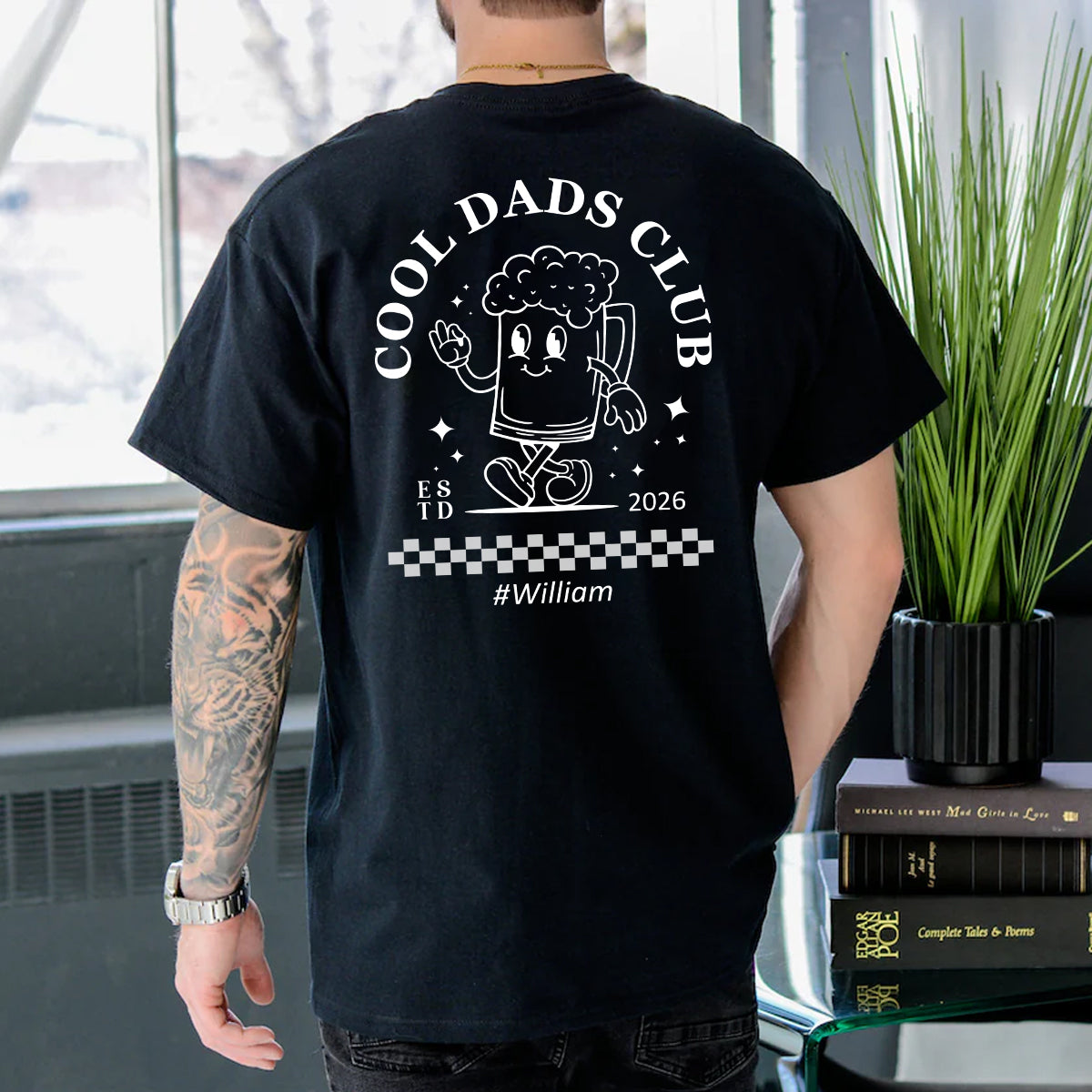 Cool Dad's Club - Personalized T-Shirt For Dad