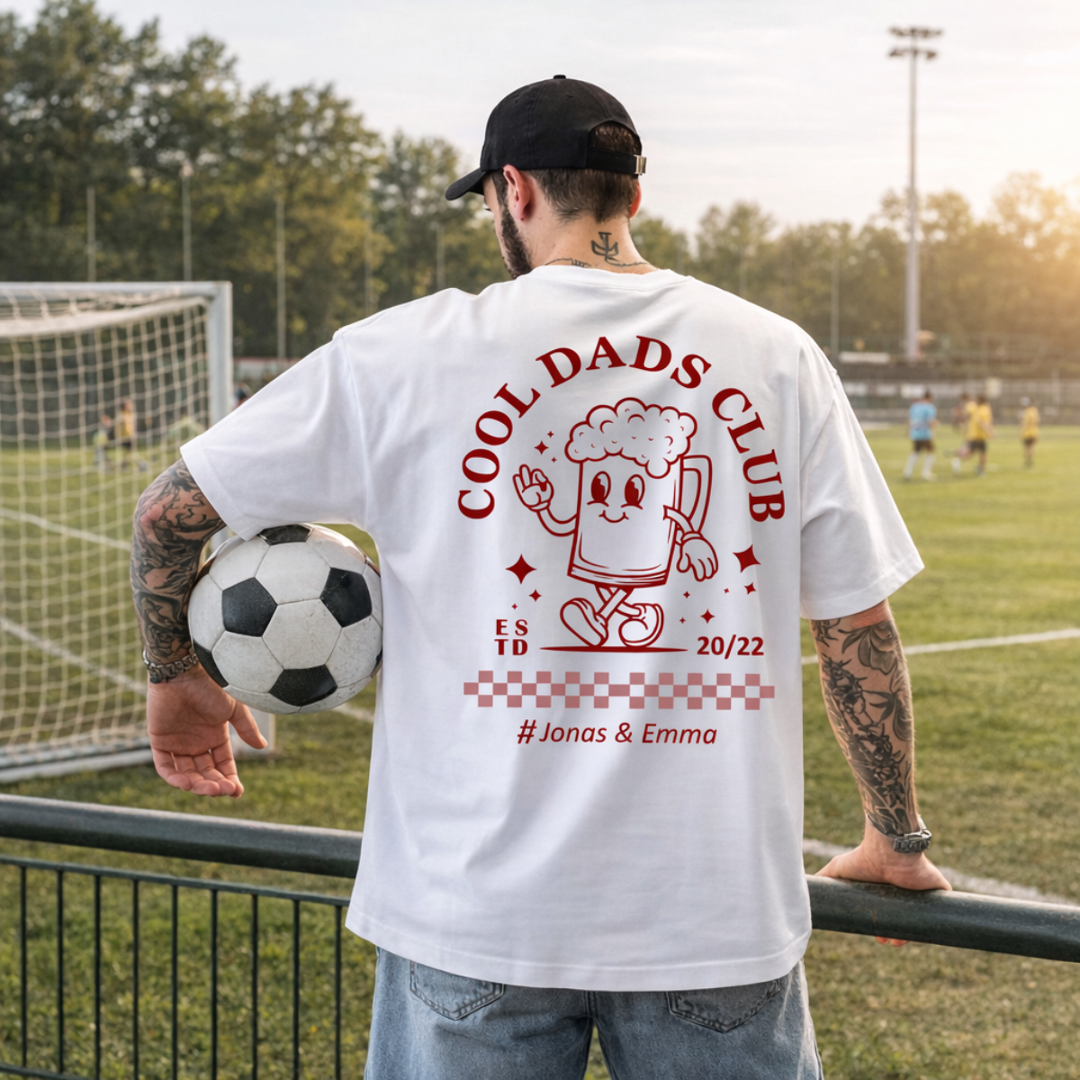 Personalized Dad Club T-shirt with child's birth year Father's Day gift, Daddy shirt for dad, gift idea for fathers