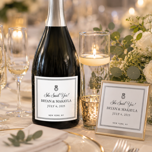 Personalized Prosecco and Champagne Bottle Labels, Any Occasion