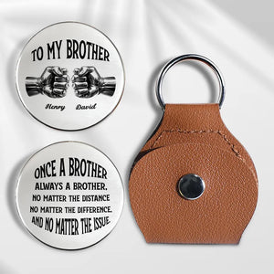 Always Brother No Matter What - Personalized Pocket Hug - Gift For Brother