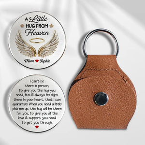 A Little Hug From Heaven - Personalized Pocket Hug - Memorial Gift
