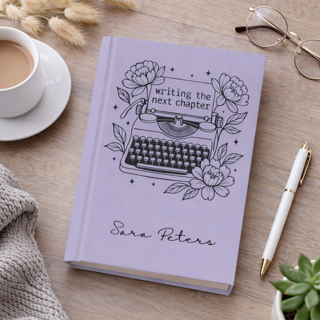 Writing the Next Chapter Journal-Personalized Writers Gift, Writing Lover Gift, Booklover Notebook, Gift for Author, Journaling Gift for Her