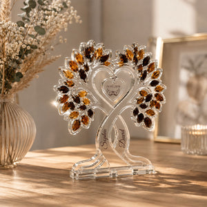 Tree of Love Keepsake - Personalized Acrylic Block