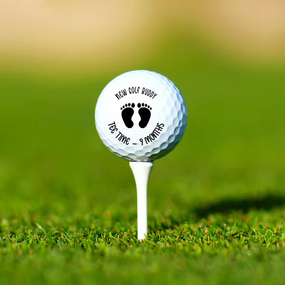 Pregnancy Announcement, Custom Golf Balls, Pregnancy Reveal, Grandpa Announcement, New Golfing Buddy, New To The Club, Promoted to Grandpa
