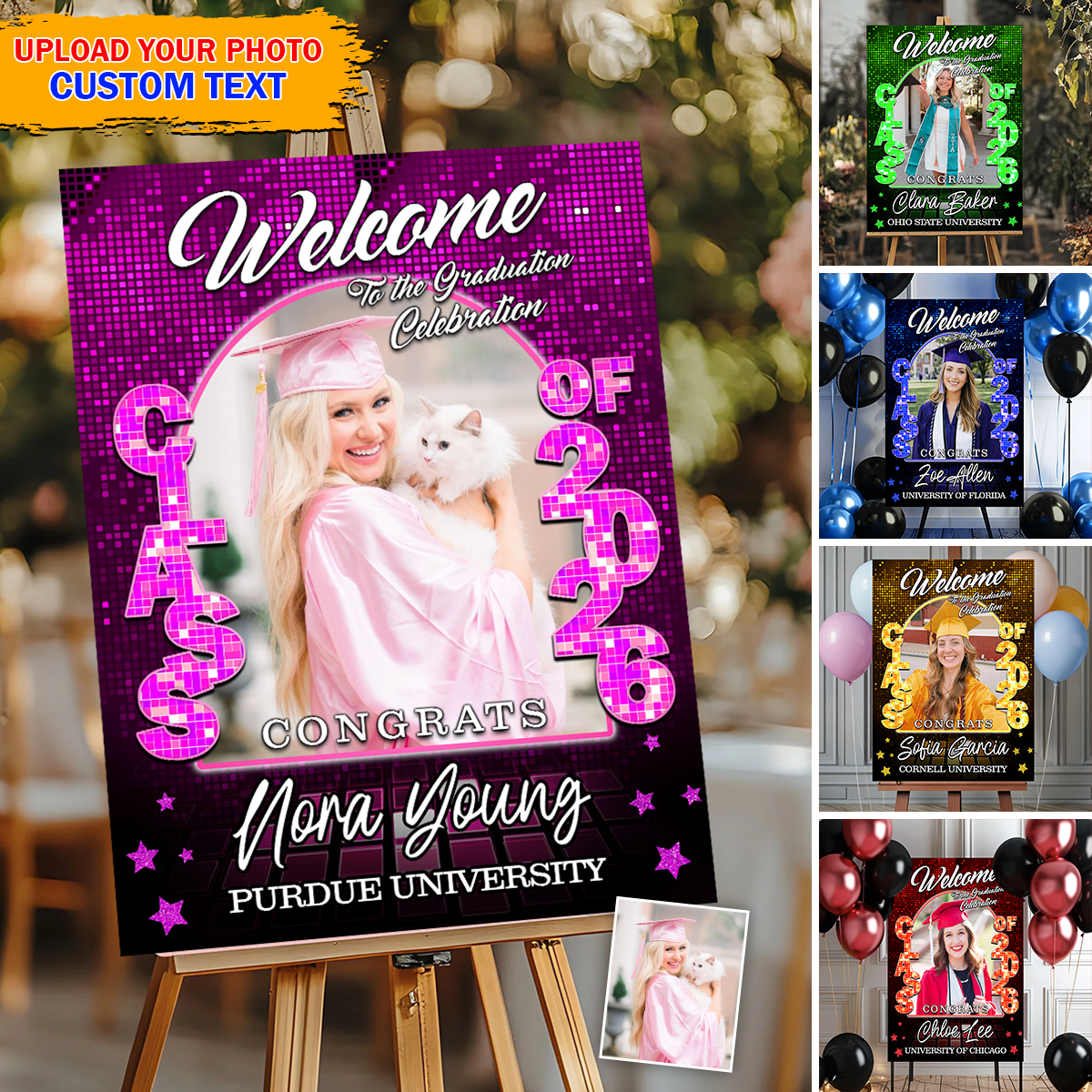 2026 Disco Graduation Welcome Sign Photo Party Sign 1_b806dbb4-f7ee-4613-b5a7-ace2f0e834d9.png