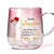 Watching You Be A Mom - Personalized Gradient Glass Mug - Gift For Daughter