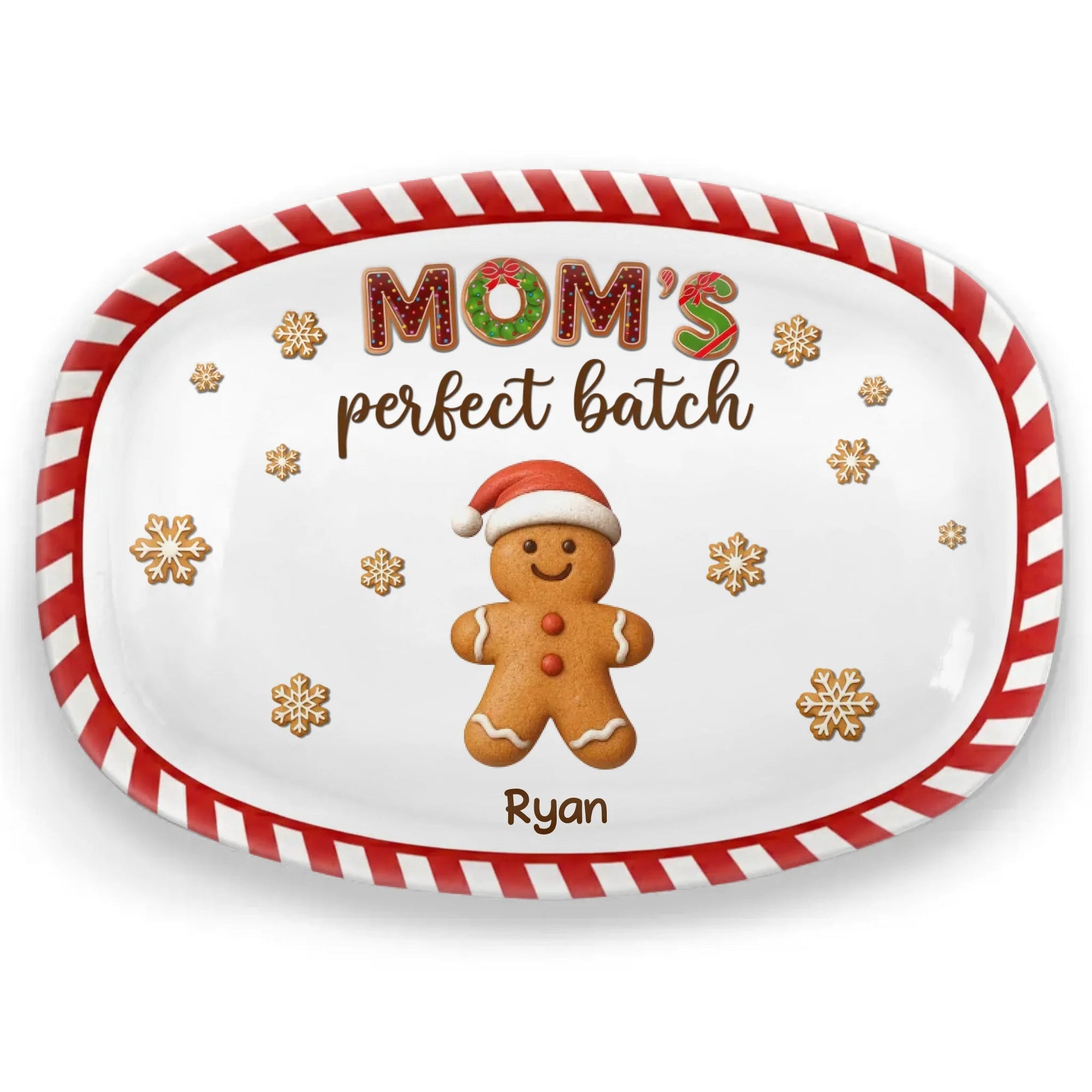 Christmas Little Cookies - Personalized Platter - Christmas Gift, Holiday Home Decoration