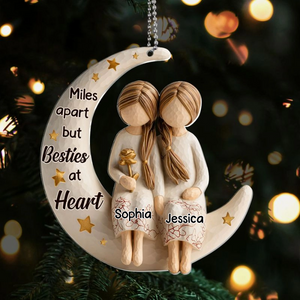 You Are The Sister I Got To Choose - Personalized Acrylic Ornament - Christmas Gift For Sister