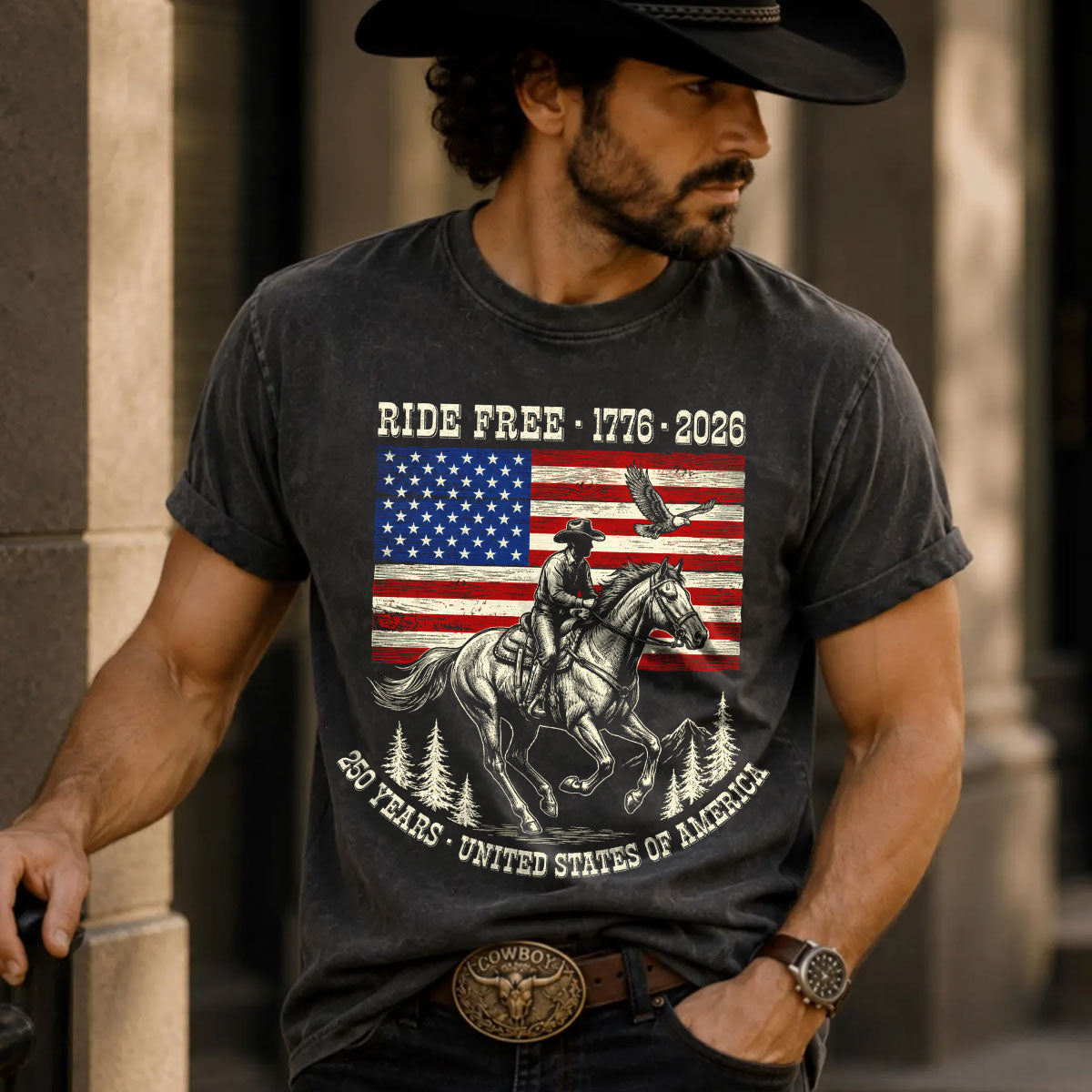 Ride Free 1776 2026 - 250 Years United States of America Shirt