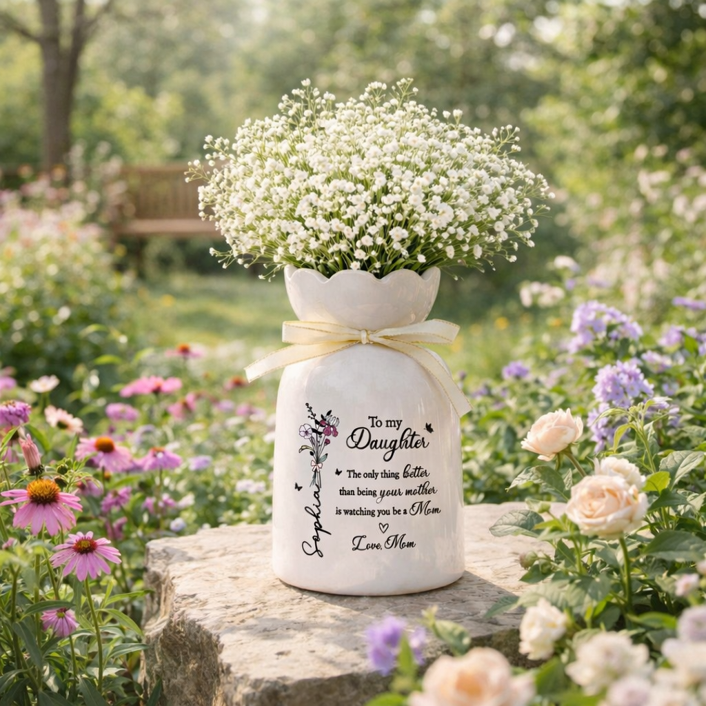 The Only Thing Better Than Being Your Mother Vase, Daughter Flower Vase, New Mom Gift, Mothers Day Gift for Daughter, Daughter Gift from Mom