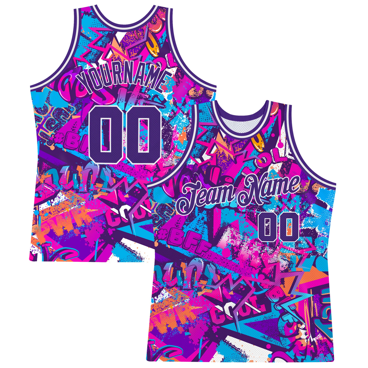 Custom Graffiti Pattern Purple-White 3D Words Authentic Basketball Jersey 1_c7578e0c-7675-4925-96f1-7f0b2fe655d5.png