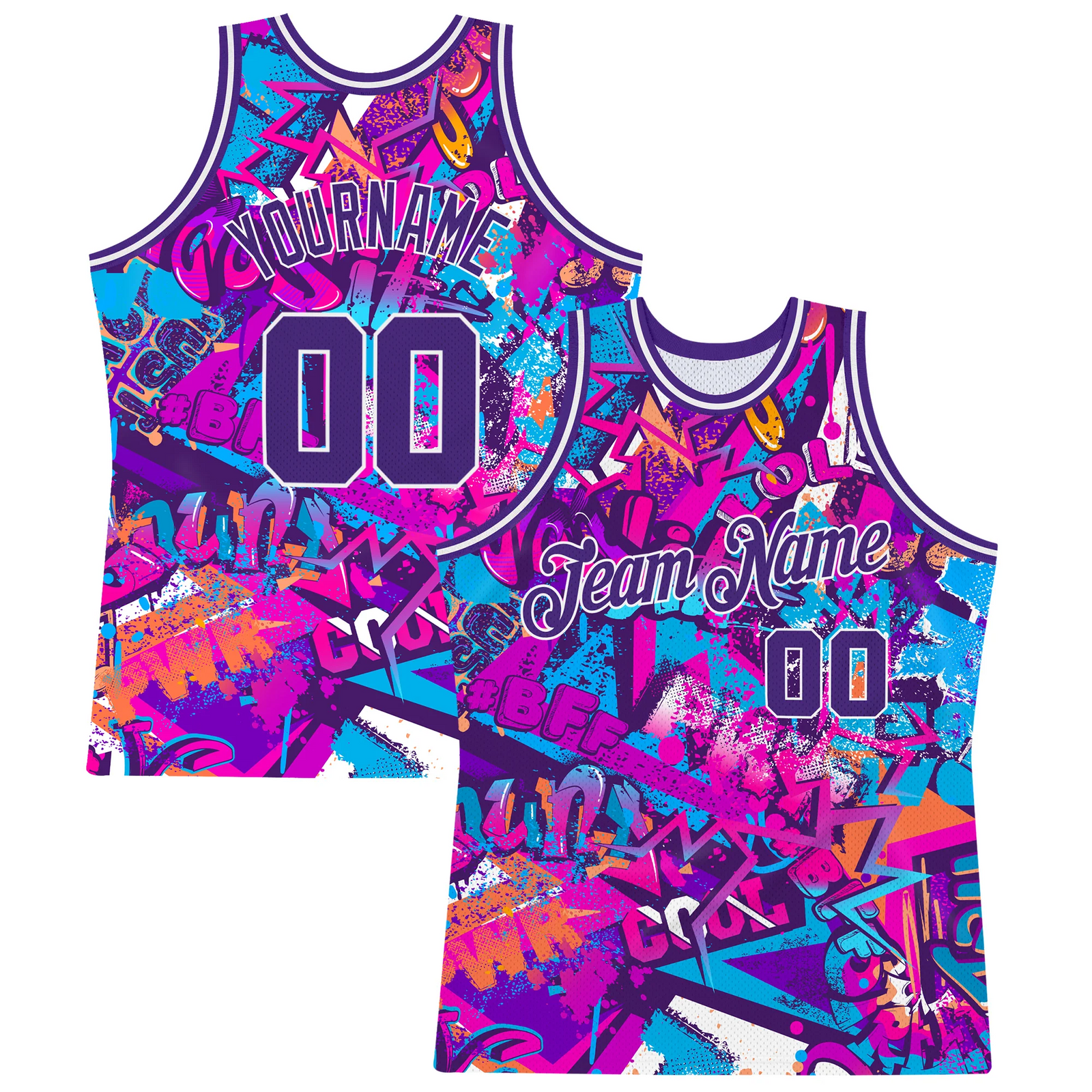 Custom Graffiti Pattern Purple-White 3D Words Authentic Basketball Jersey 1_c7578e0c-7675-4925-96f1-7f0b2fe655d5.png