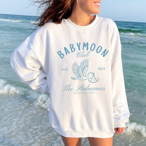 Babymoon Shirt Custom Babymoon Vacation, Maternity Baby Reveal Shirt, Beach Pregnancy Announcement Shirt, Personalized Nautical Baby Shower Tee