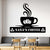 Custom Coffee Metal Sign, Decor Coffee Metal Wall Art, Coffee Sign Decoration For Room, Housewarming Gift, Anniversary Gift, Coffee Gift